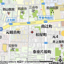 京都府京都市上京区玉屋町220周辺の地図