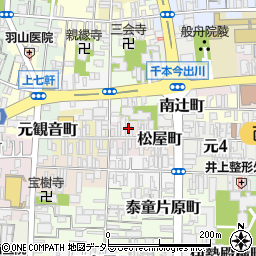 京都府京都市上京区玉屋町219周辺の地図