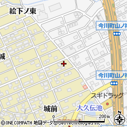 愛知県刈谷市泉田町城前32-2周辺の地図