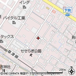 滋賀県栗東市下鈎1673周辺の地図