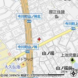 愛知県刈谷市今川町山ノ神158周辺の地図