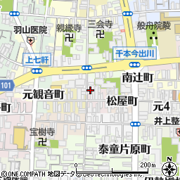 京都府京都市上京区玉屋町225周辺の地図