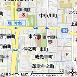 京都市　公設民営老人福祉施設小川特別養護老人ホーム周辺の地図