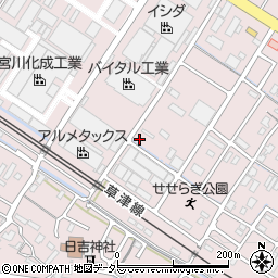 滋賀県栗東市下鈎1724周辺の地図