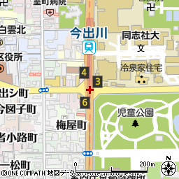 烏丸今出川 京都市 地点名 の住所 地図 マピオン電話帳