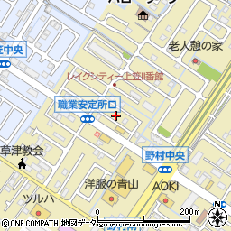 日本キリスト教会近江草津伝道所周辺の地図
