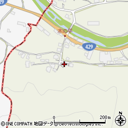 岡山県津山市福田1405周辺の地図