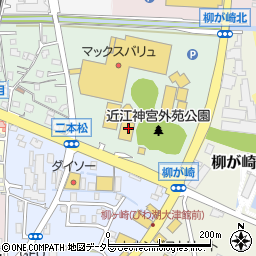 Hawaiian Cafe 魔法のパンケーキ ブランチ大津京店周辺の地図