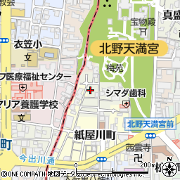 京都府京都市上京区観音寺門前町821-51周辺の地図