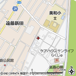 静岡県静岡市葵区与左衛門新田116-2周辺の地図