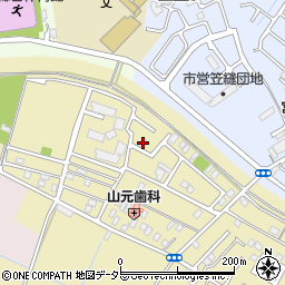 滋賀県草津市木川町1230-3周辺の地図