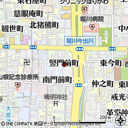 京都たこ壱 堀川今出川店周辺の地図