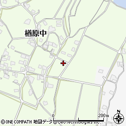 岡山県美作市楢原中954周辺の地図