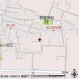 滋賀県草津市北山田町586周辺の地図