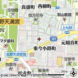 京都府京都市上京区東今小路町744-47周辺の地図
