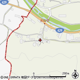 岡山県津山市福田1468周辺の地図