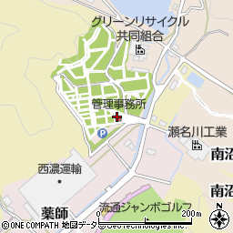 静岡市役所　その他の施設沼上霊園管理事務所周辺の地図