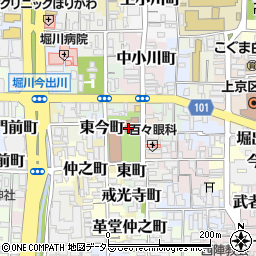 京都市幼稚園みつば幼稚園周辺の地図