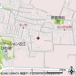 滋賀県草津市北山田町807周辺の地図