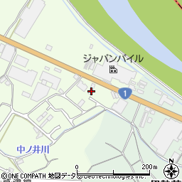滋賀県栗東市林584-5周辺の地図