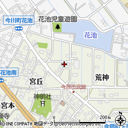 愛知県刈谷市今岡町（荒神）周辺の地図