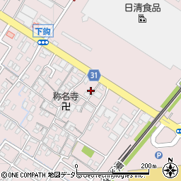 滋賀県栗東市下鈎365周辺の地図
