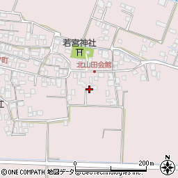 滋賀県草津市北山田町2296-4周辺の地図