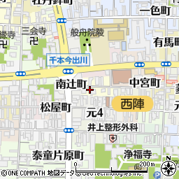京都府京都市上京区西亀屋町352周辺の地図