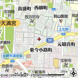 京都府京都市上京区東今小路町744周辺の地図