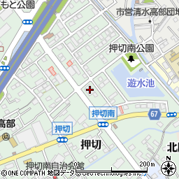 静岡信用金庫押切支店周辺の地図