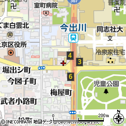 京都府京都市上京区今出川町327周辺の地図