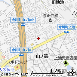 愛知県刈谷市今川町山ノ神162周辺の地図