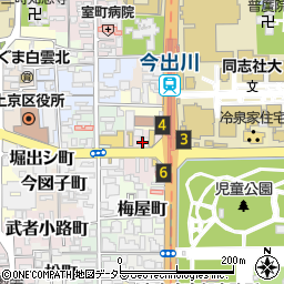 京都府京都市上京区今出川町325周辺の地図