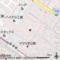 滋賀県栗東市下鈎1731周辺の地図