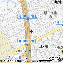 愛知県刈谷市今川町山ノ神124周辺の地図