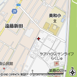 静岡県静岡市葵区与左衛門新田116-3周辺の地図