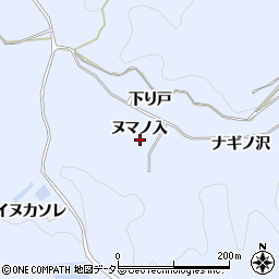 愛知県岡崎市宮石町ヌマノ入周辺の地図