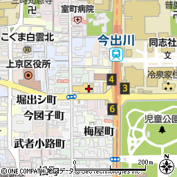 株式会社エイブル　今出川店周辺の地図