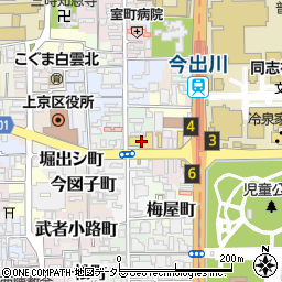 京都府京都市上京区築山南半町313周辺の地図