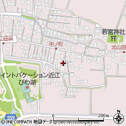 滋賀県草津市北山田町816周辺の地図