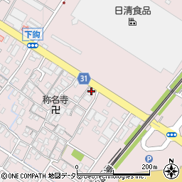 滋賀県栗東市下鈎351周辺の地図