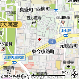 京都府京都市上京区東今小路町744-31周辺の地図