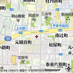 京都府京都市上京区南佐竹町209周辺の地図