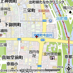 京都府京都市上京区三芳町160周辺の地図