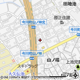愛知県刈谷市今川町山ノ神120-2周辺の地図