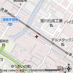 滋賀県栗東市下鈎959-27周辺の地図