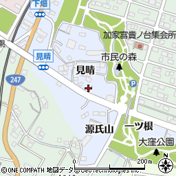 愛知県東海市荒尾町見晴27周辺の地図