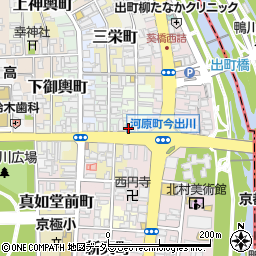 京都府京都市上京区三芳町157周辺の地図