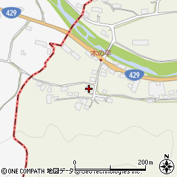 岡山県津山市福田1469周辺の地図