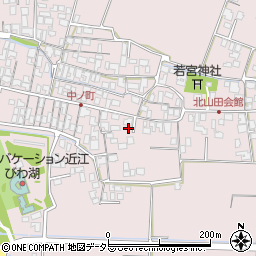 滋賀県草津市北山田町810周辺の地図